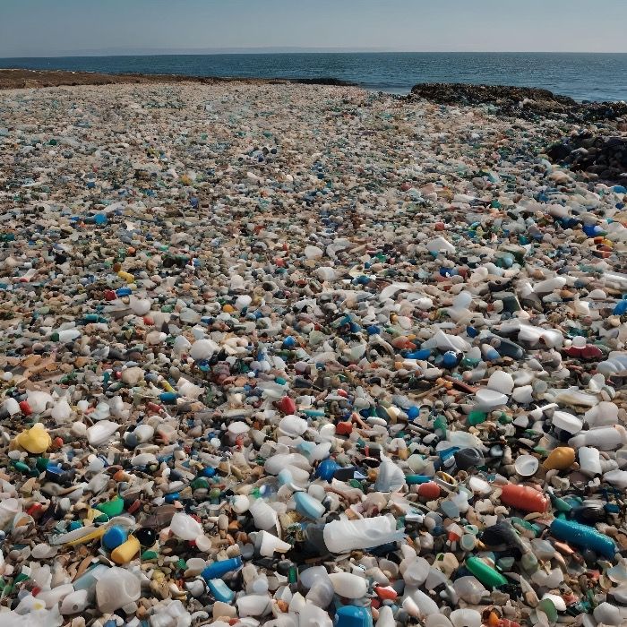 Descubren una isla flotante de plástico del tamaño de Portugal en el Océano Pacífico